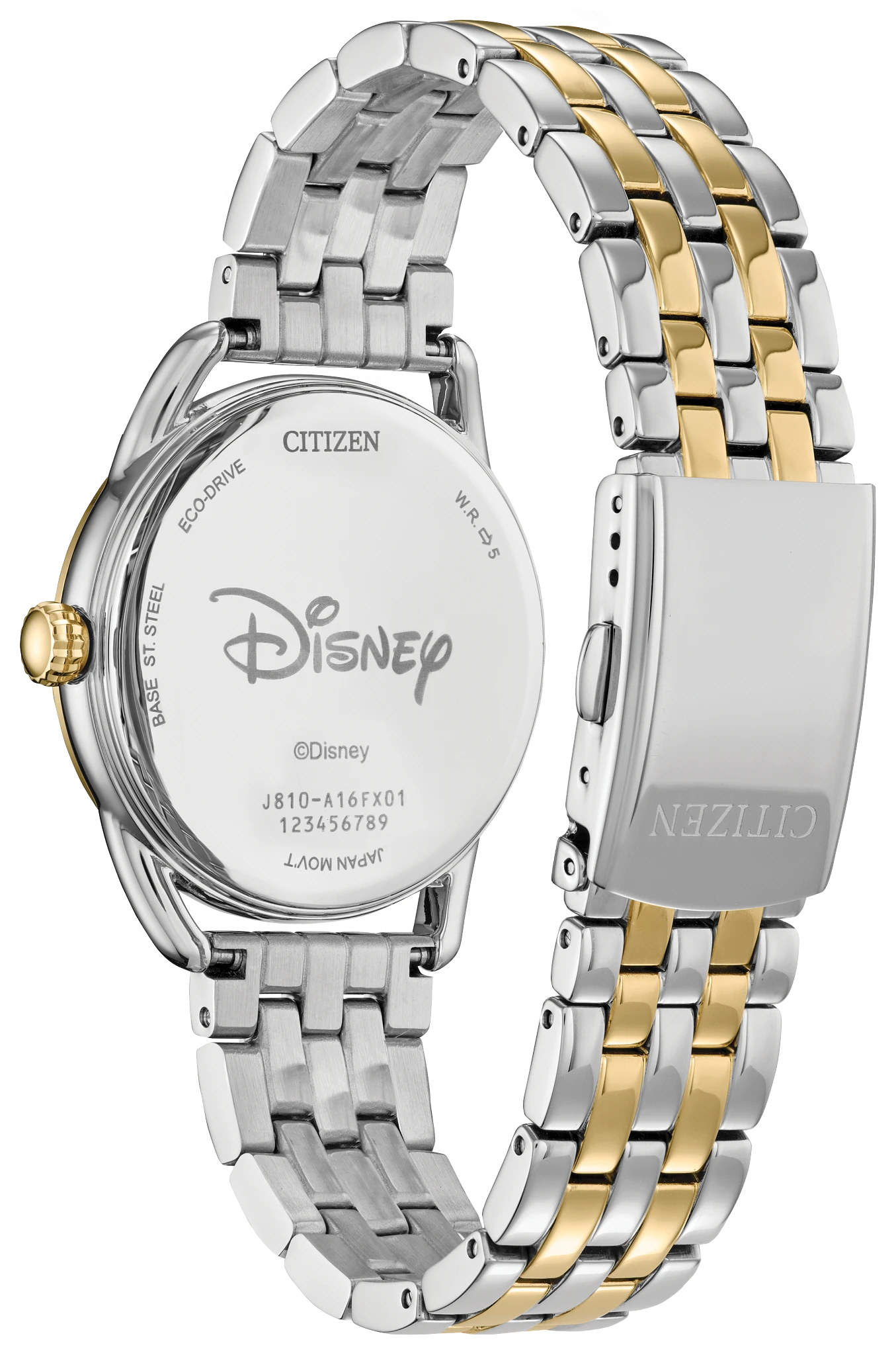 Empowered Minnie Mouse White Dial Stainless Steel Bracelet FE6084